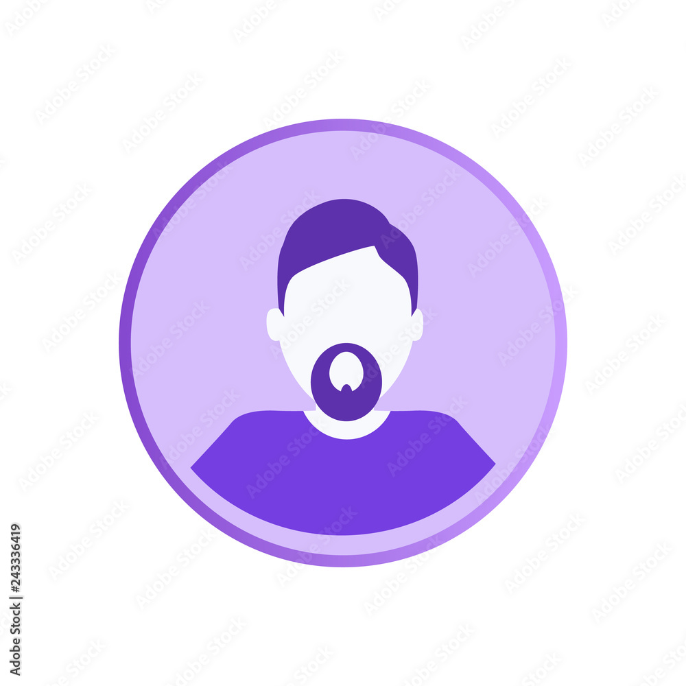 Bearded Man Private Userpic, Web Character Online Bearded Man Private Userpic, Web Character Online
