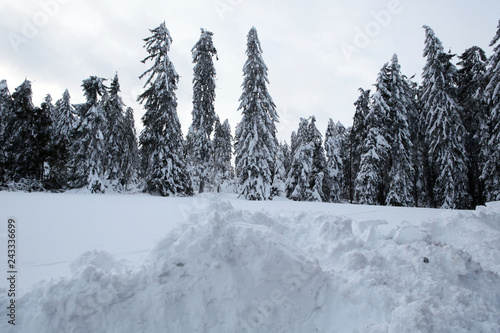 Schnee in Österreich