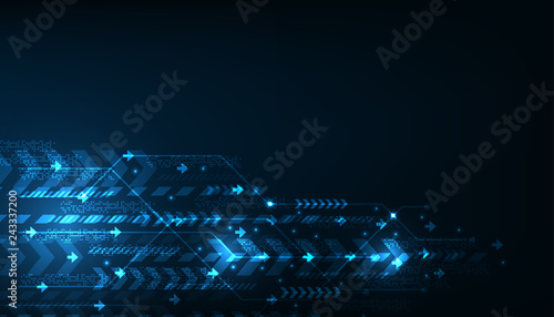 High speed movement design. Hi-tech. Abstract technology background. Vector illustration.