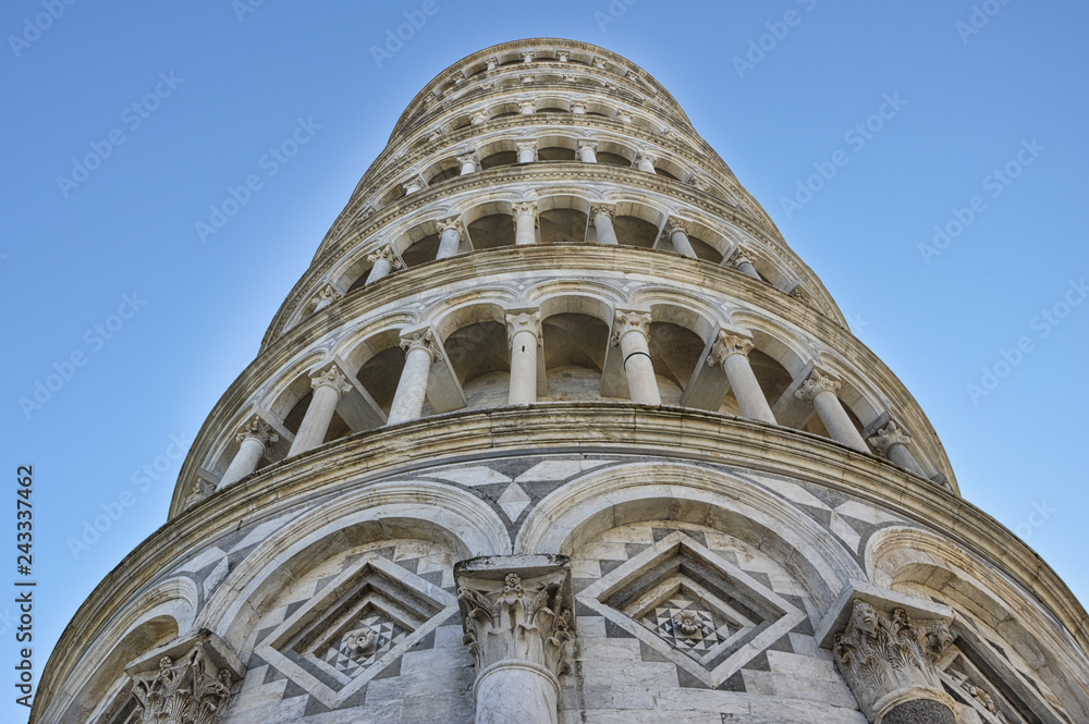 La torre pendente di Pisa, Toscana