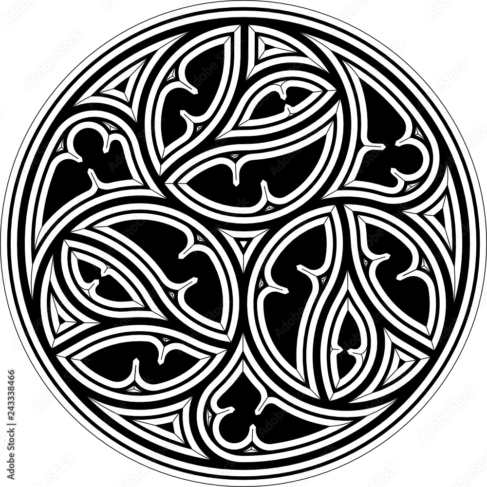 Fototapeta premium Geometric tracery 92