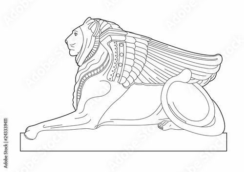 Drawing sphinx