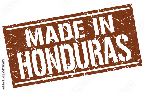 made in Honduras stamp