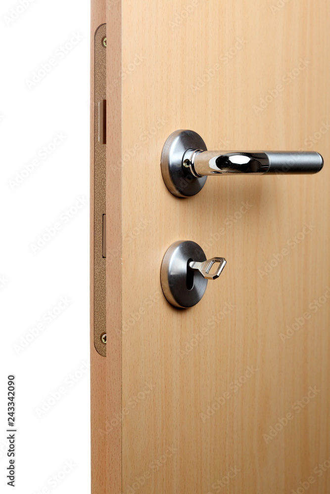 Obraz premium offene Tür mit Drücker