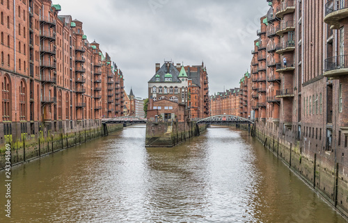 Hamburg  Germany - built between 1883 and 1927  the Hamburg Speicherstadt is the largest warehouse district in the world  and a Unesco World Heritage site