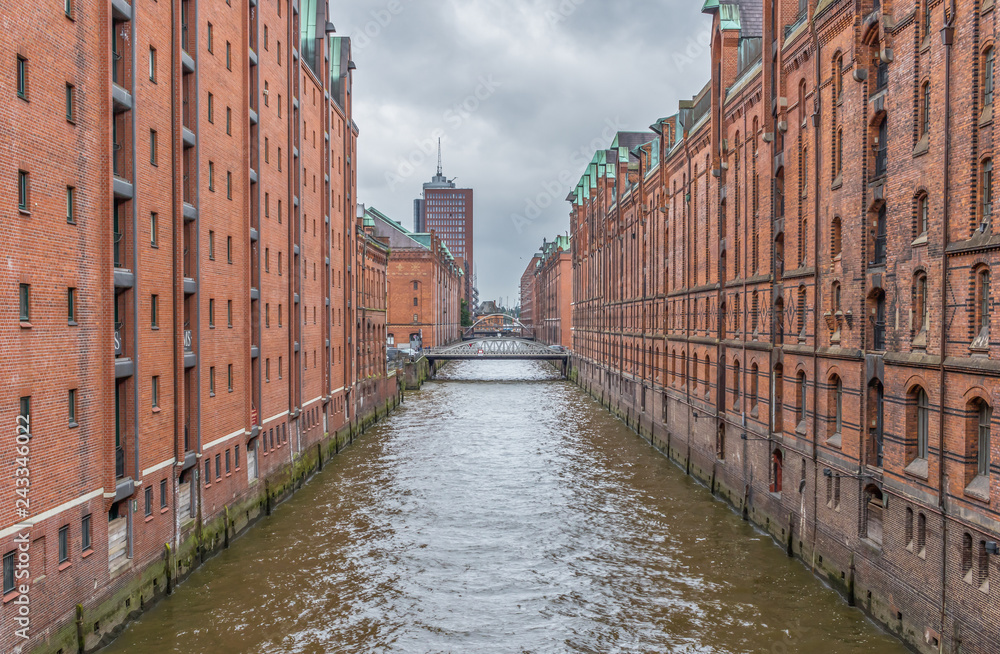 Hamburg, Germany - built between 1883 and 1927, the Hamburg Speicherstadt is the largest warehouse district in the world, and a Unesco World Heritage site