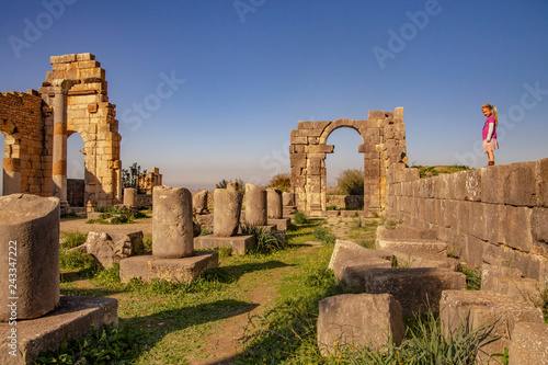Volubilis, Roman city in Morocco near Meknes