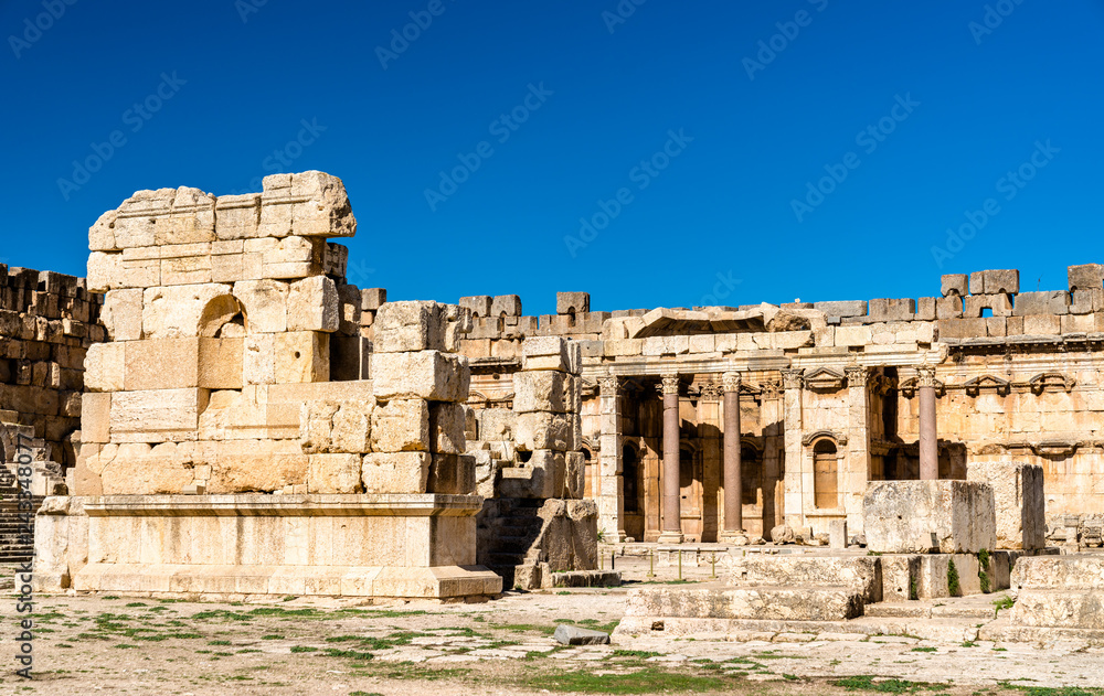 Great Court of the Jupiter Temple at Baalbek, Lebanon