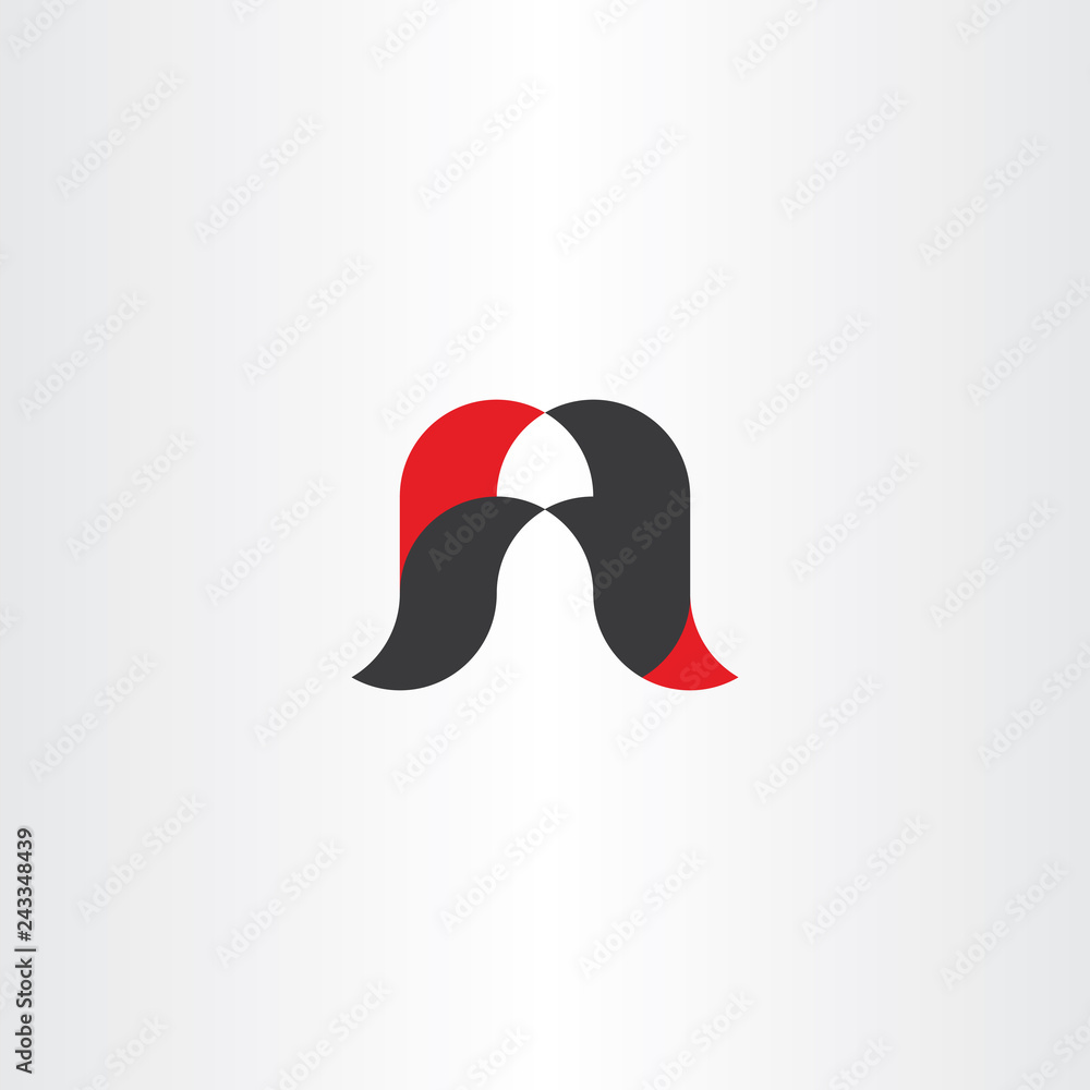 a logo letter red black icon symbol vector logotype sign a logo letter red black icon symbol vector logotype sign