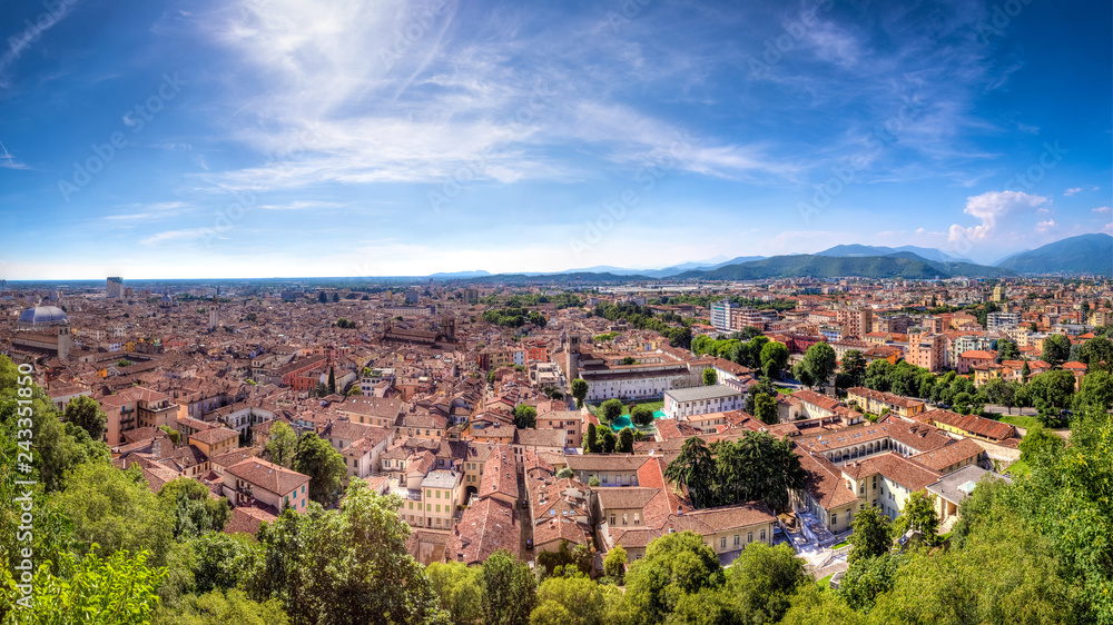 Brescia - veduta dall'alto