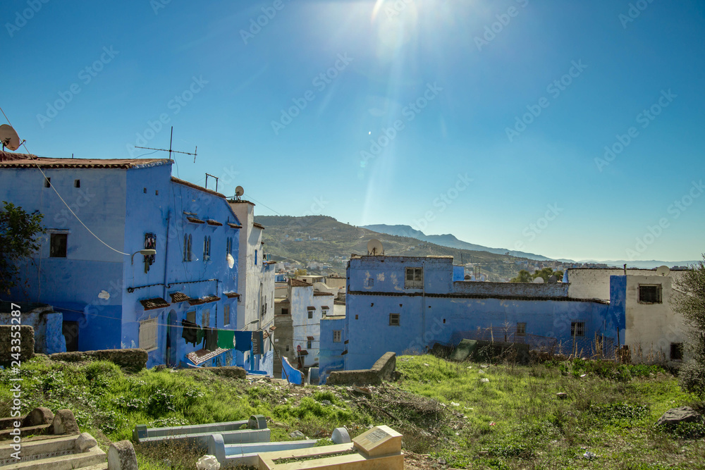 Street views in Chefchaouen, Marocco Street views in Chefchaouen, Marocco