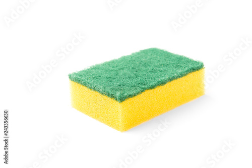 Sponges isolated on white background.