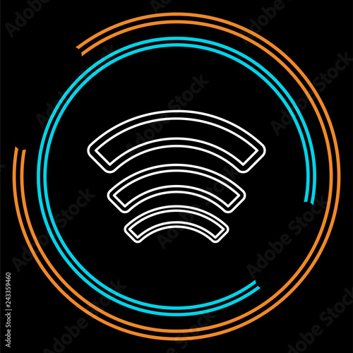 Wireless and wifi icons. Wireless Network