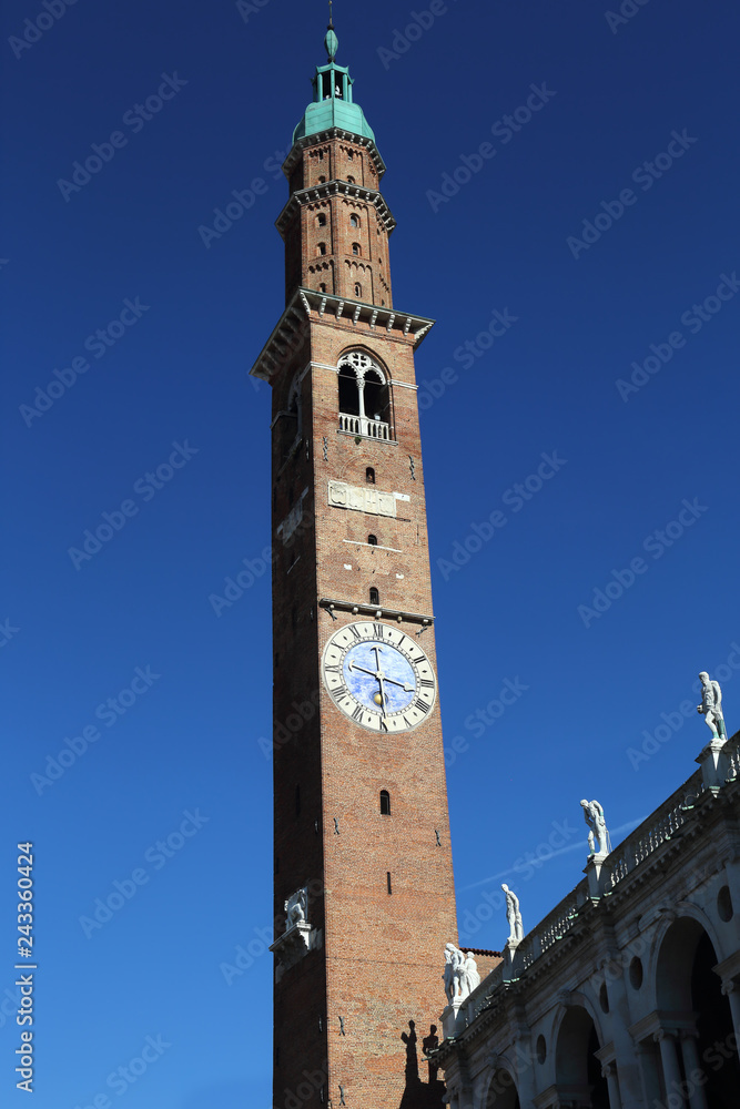 Bissara tower of Vicenza, Italy