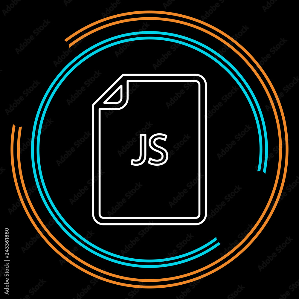 download JS document icon - vector file format download JS document icon - vector file format