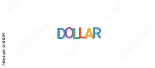 Dollar word concept