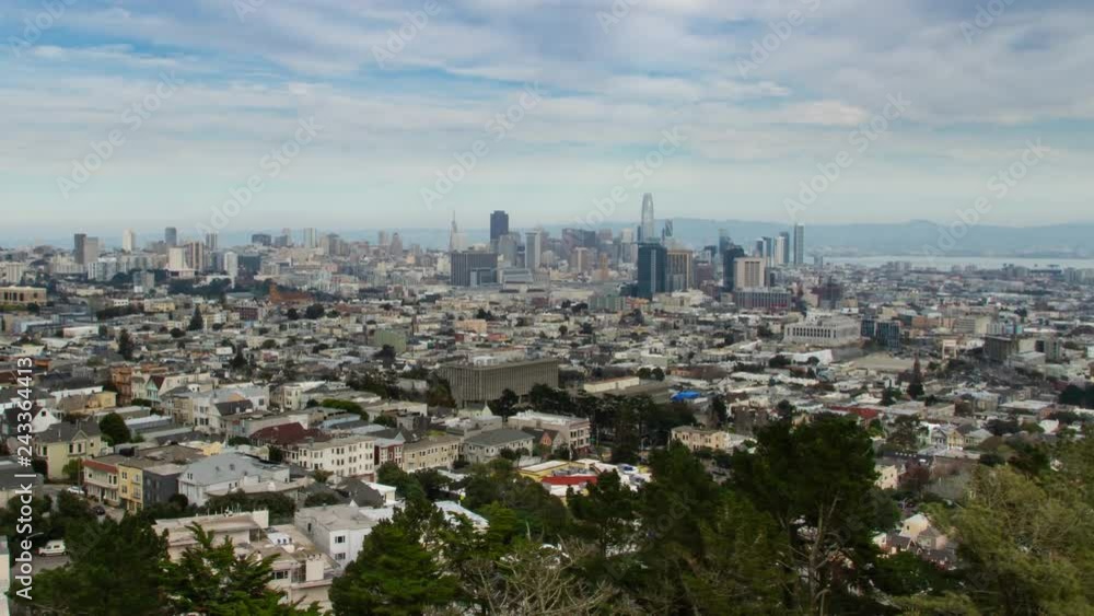 Aerial view of San Francisco from drone Aerial view of San Francisco from drone