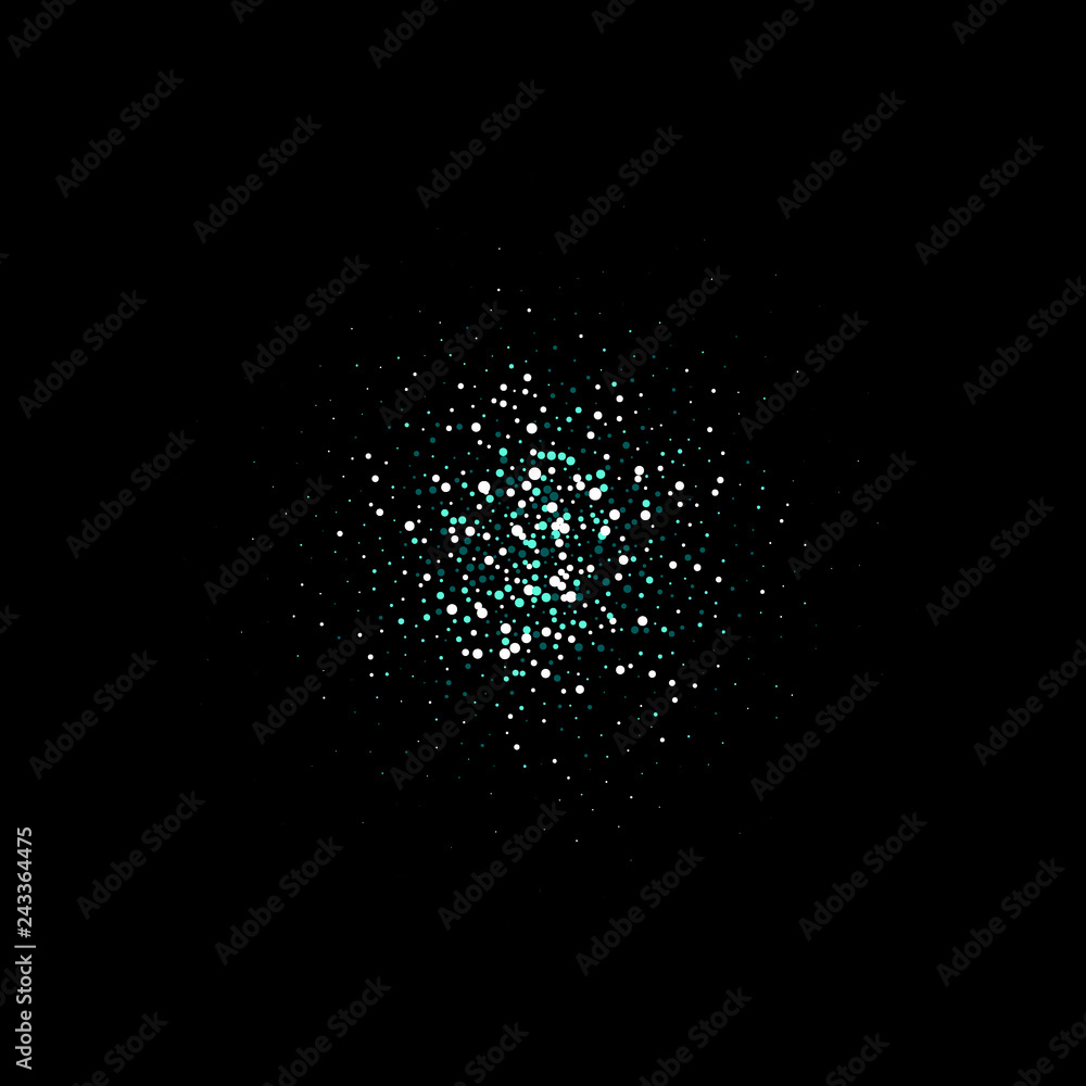 Blue Gold sparkles on black background. Gold glitter background ...