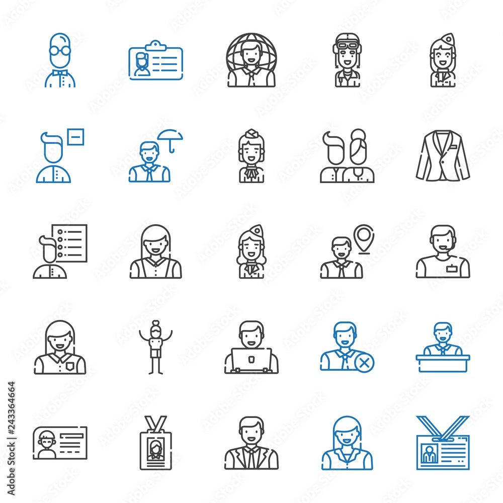 avatar icons set