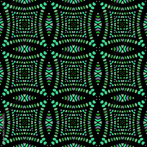 Seamless background pattern with a variety of multicolored lines.