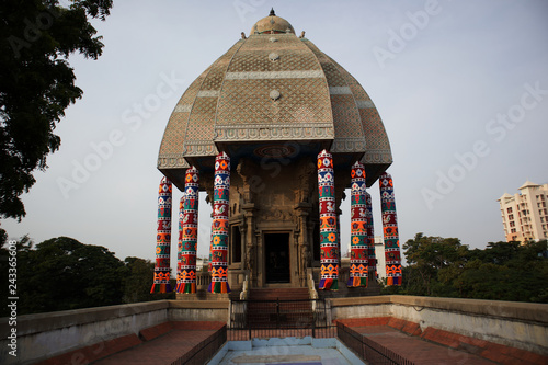 Valluvar Kottam in Chennai, India is a chariot shaped memorial dedicated to the Tamil poet Tiruvalluvar photo