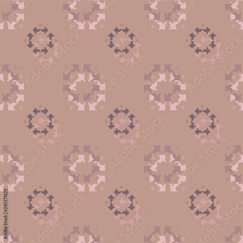 Seamless background pattern with colored varied squares.