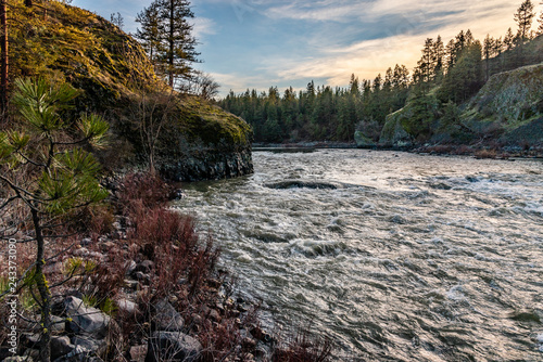 Spokane River At Riverside State Park photo