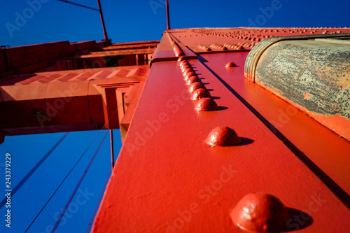 bolts on the Golden Gate Bridge