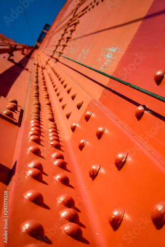 bolts on the Golden Gate Bridge