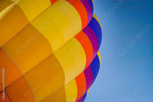 hot air balloon in the sky
