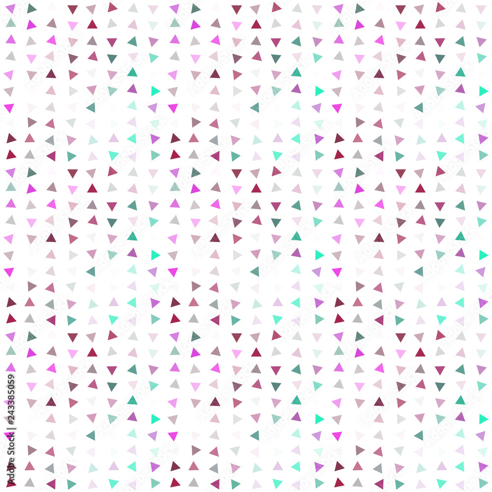 Obraz premium Abstract seamless pattern background with multi-colored varied triangles.