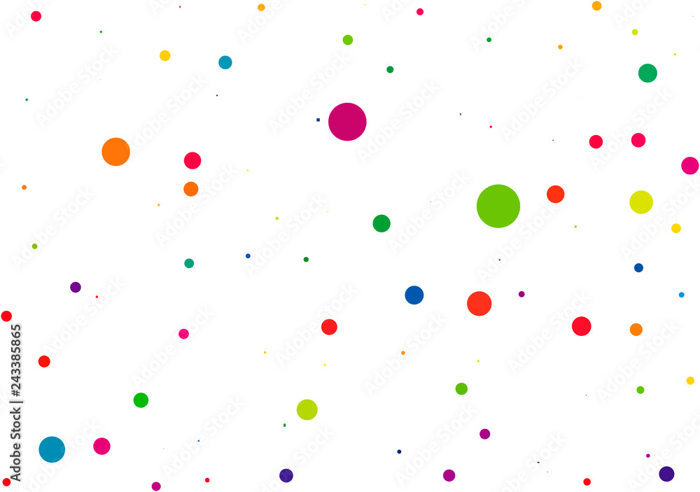 background bright cheerful explosion of confetti