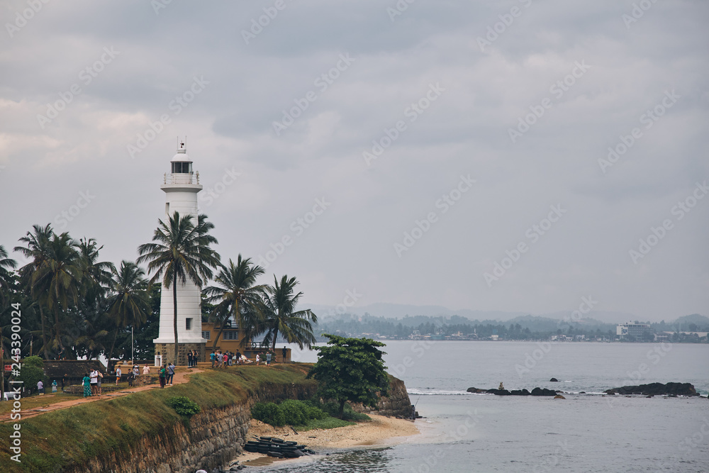 Sri Lanka. Galle. The Fort Galle. The lighthouse
