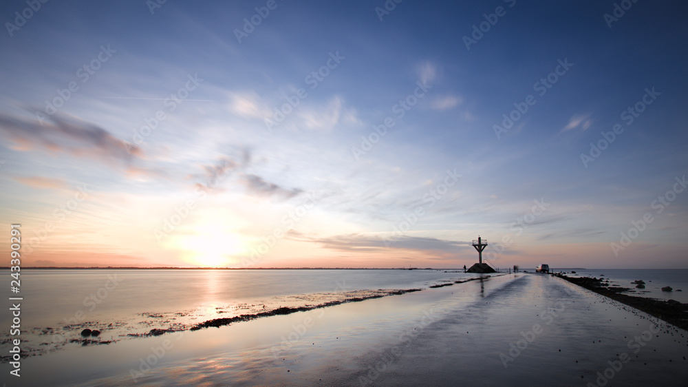 Φωτογραφία Submersible road - passage du Gois