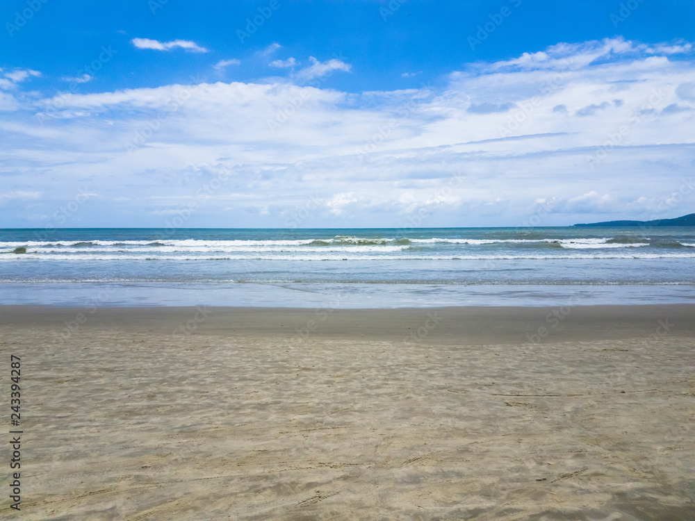 Beautiful tropical beach in Itapema SC Brazil Beautiful tropical beach in Itapema SC Brazil