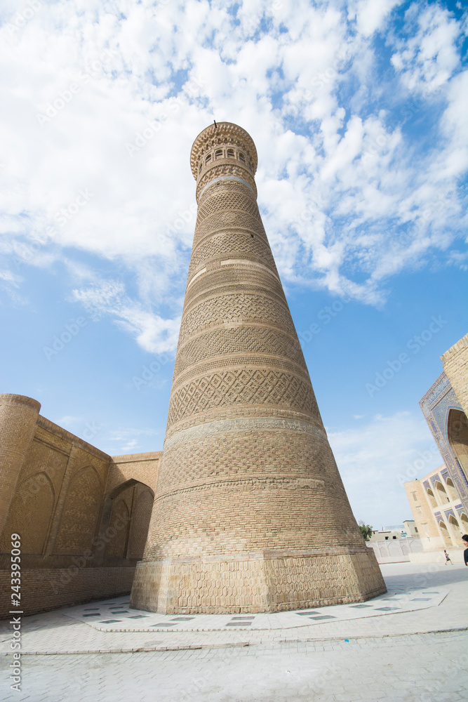 The Kalyan minaret, Bukhara, Uzbekistan