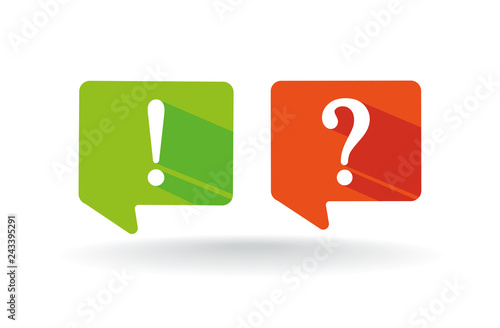 Question and answers with long shadow