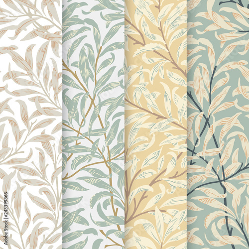 Willow Bough by William Morris (1834-1896). Original from the MET Museum. Digitally enhanced by rawpixel.