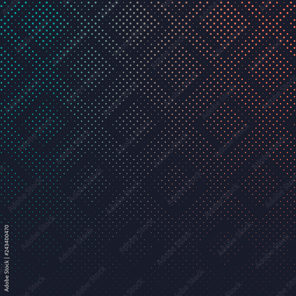 Green and orange halftone background vector Green and orange halftone background vector