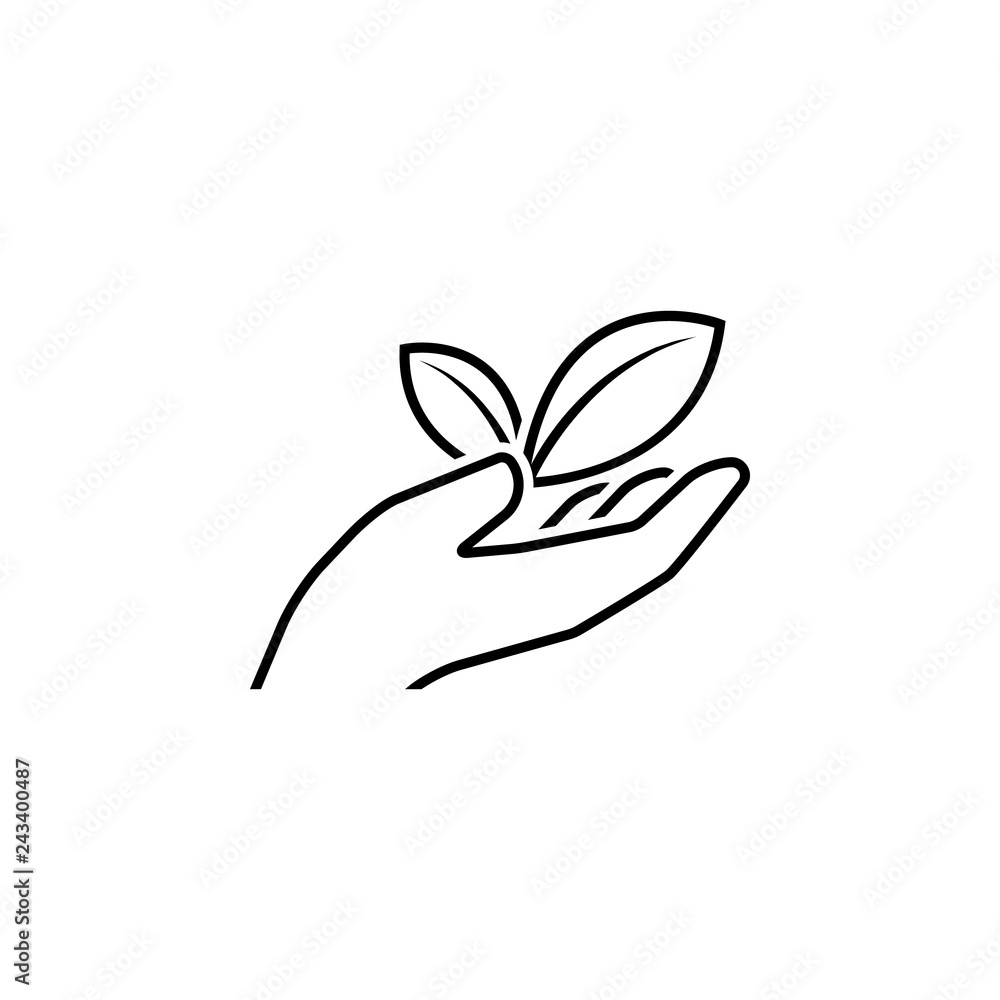 leaf, organic, hand icon. Element of earth pollution icon for mobile concept and web apps. Detailed leaf, organic, hand icon can be used for web and mobile leaf, organic, hand icon. Element of earth pollution icon for mobile concept and web apps. Detailed leaf, organic, hand icon can be used for web and mobile