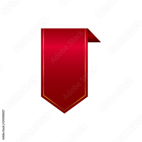 Free Download ribbons, bookmark, red illustration. Element of color bows and ribbons illustration for mobile concept and web apps. Detailed ribbons, bookmark, red icon can be used for web - GFXLoad