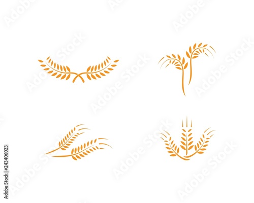 wheat Logo Template