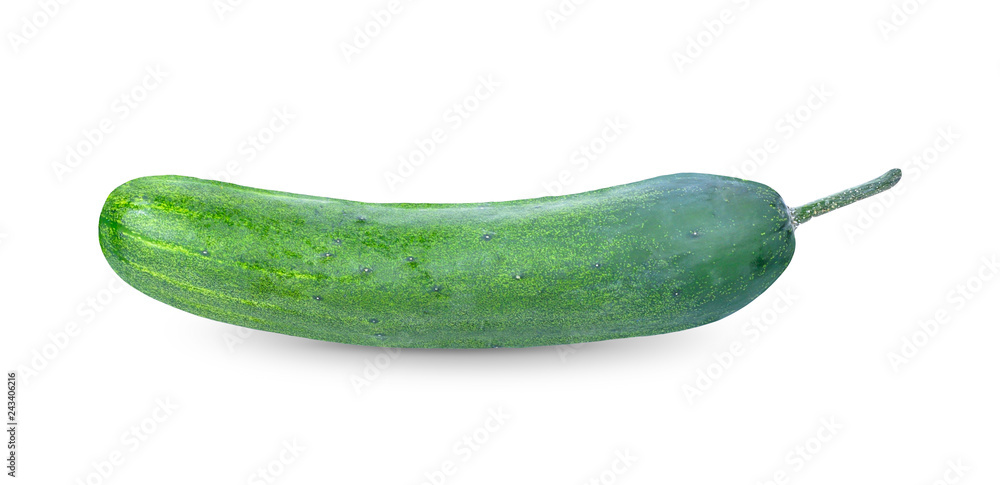 Cucumber isolated on white background. with clipping paths. Cucumber isolated on white background. with clipping paths.
