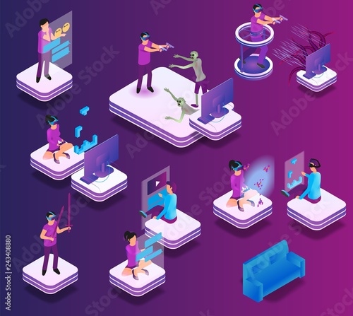 Isometric Gaming Experience in Virtual Reality