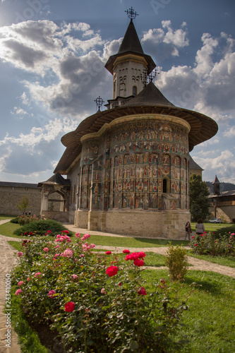  Vatra Moldovitei, Romania, Moldovita Monastery,September ,2017 photo