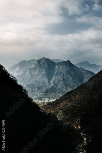 view of mountains