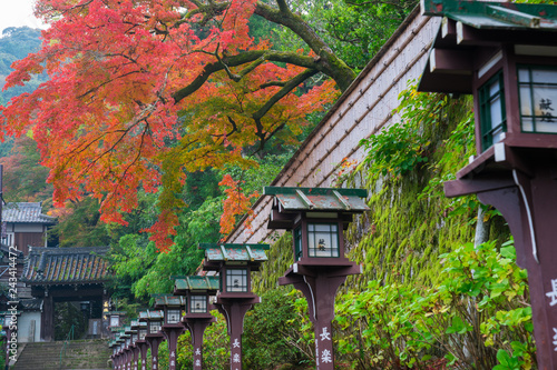 京都 長楽寺の紅葉