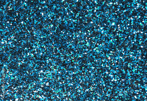 colorful dark blue shiny glitter background, frame texture background for night party, beautiful blue shimmer glittering texture background