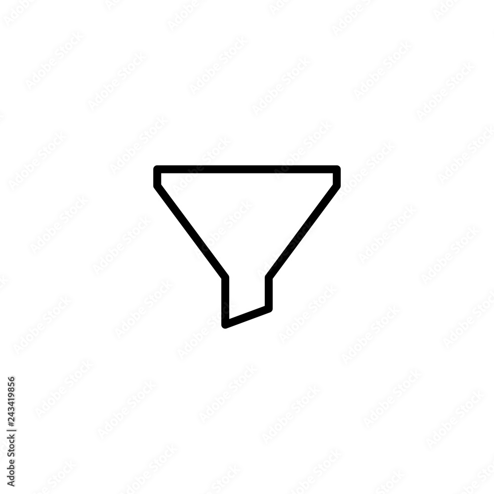 funneling logo icon vector illustration funneling logo icon vector illustration