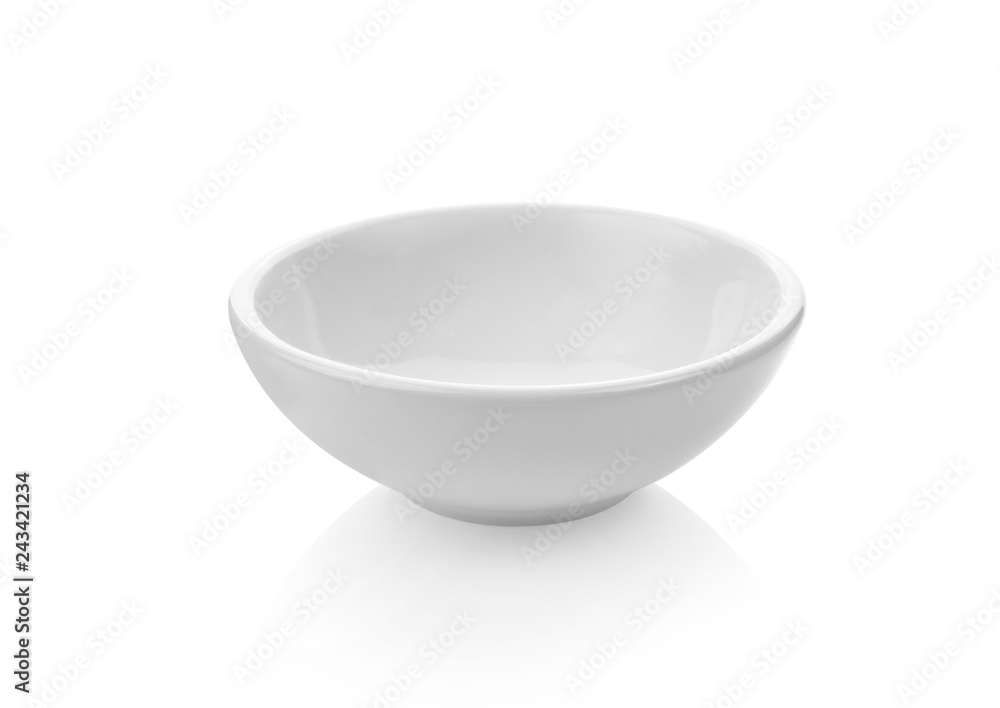 white ceramics bowl isolated on white background. white ceramics bowl isolated on white background.